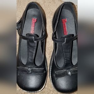 Demonia Sprite 03 Goth Platform Black Mary Janes